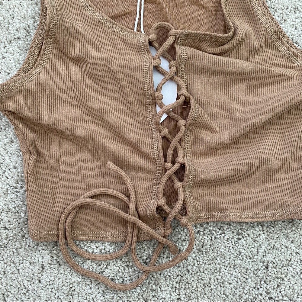 Princess Polly Crop Drawstring Top - Picture 6 of 8